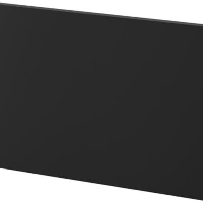 Joue de finition pour tiroir Stevia noir mat L. 60 cm x H. 34 cm Caraway Innovo GoodHome