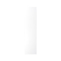 Joue de finition Stevia blanc brillant L. 64 cm x H. 240 cm Caraway Innovo GoodHome