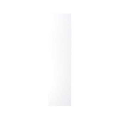 Joue de finition Stevia blanc brillant L. 64 cm x H. 240 cm Caraway Innovo GoodHome