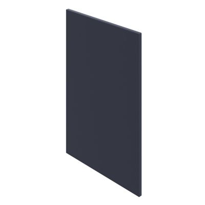 Joue de finition Stevia bleu mat L. 64 cm x H. 93,4 cm Caraway Innovo GoodHome