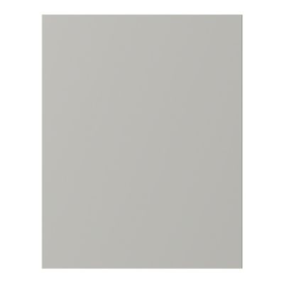 Joue de finition Stevia gris clair mat L. 60 cm x H. 71,5 cm Caraway Innovo GoodHome