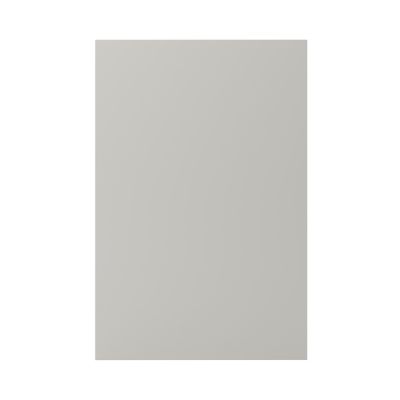 Joue de finition Stevia gris clair mat L. 64 cm x H. 93,4 cm Caraway Innovo GoodHome