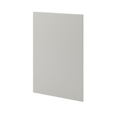 Joue de finition Stevia gris clair mat L. 64 cm x H. 93,4 cm Caraway Innovo GoodHome