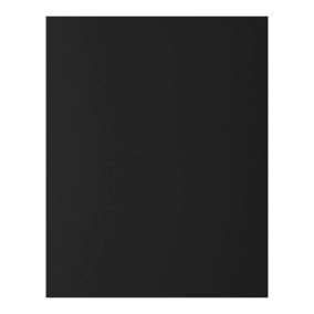 Joue de finition Stevia noir mat L. 60 cm x H. 93,4 cm Caraway Innovo GoodHome