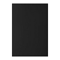 Joue de finition Stevia noir mat L.61 cm x H.93,4 cm Caraway Innovo GoodHome