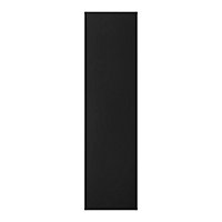 Joue de finition Stevia noir mat L. 64 cm x H. 240 cm Caraway Innovo GoodHome