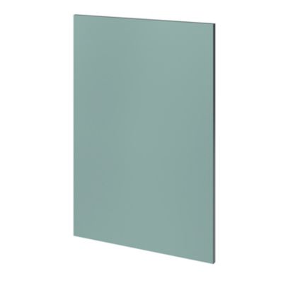 Joue de séparation caisson bas Goodhome Stevia vert mat H. 87 cm x l. 59 cm x Ep. 18 mm