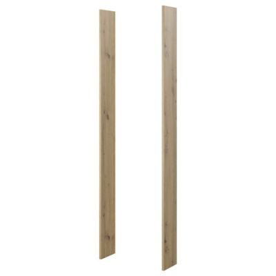 Joues de finitions pour dressing collection MODULO coloris chene.