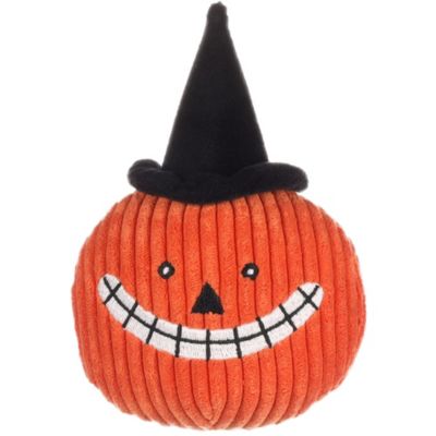 Jouet Pumpa Citrouille Orange Halloween 11 par 15.8 cm pour chien