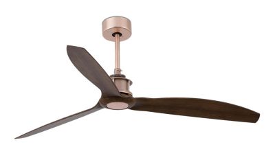 JUST FAN M DC ventilateur cuivre/bois