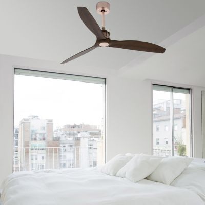 JUST FAN M DC ventilateur cuivre/bois
