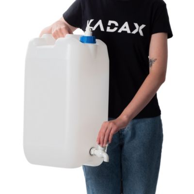 KADAX Bidon d'eau Lavabo Conteneur Distributeur de Bulles Savon Liquide 30L avec Robinet
