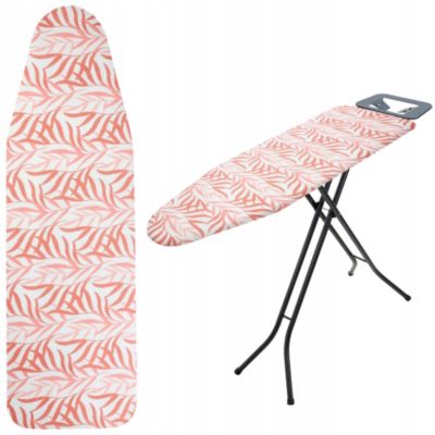 KADAX Housse de Planche à Repasser Extensible 126x45 cm Feuilles