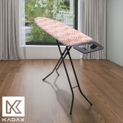 KADAX Housse de Planche à Repasser Extensible 126x45 cm Feuilles