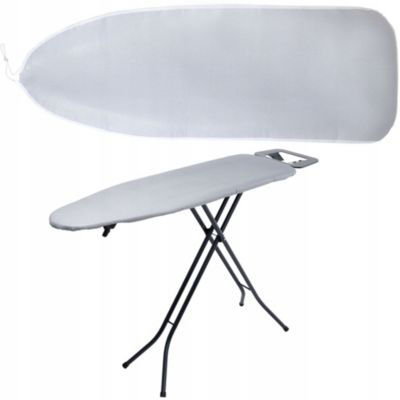 KADAX Housse table à repasser 140x50cm Coton résistant gris