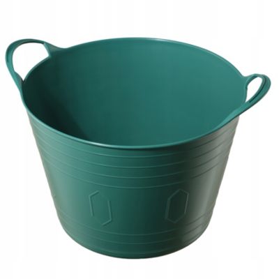 KADAX Panier Flexible Bac à Linge Universel, bassine 26L, Vert