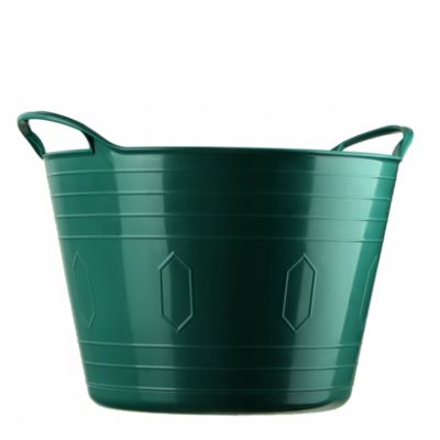 KADAX Panier Flexible Bac à Linge Universel, bassine 26L, Vert