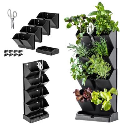 KADAX Pot de Fleur de Jardin Vertical Cascade Modulaire