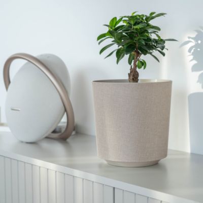 KADAX Pot de Fleurs Cache-Pot Haut Support de Fleurs 19 cm Coton