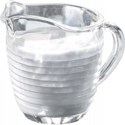 KADAX Pot à lait, Crème, pot à lait en verre, 200 ml