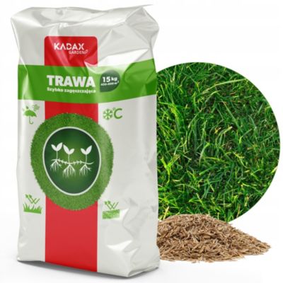 KADAX Semences de Gazon Universelles Épaississant Rapidement Pelouse Résistantes 15kg 600m2