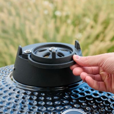 Kamado en céramique GoodHome Sagami ⌀46 cm h.122cm noir