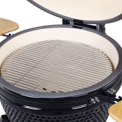 Kamado en céramique GoodHome Sagami ⌀46 cm h.122cm noir