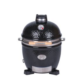 Kamado Monolith JUNIOR Pro Série 2.0 - Noir sans chariot