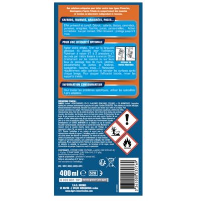 Kapo insectes rampants Kapo Expert rapide et radical 400ml