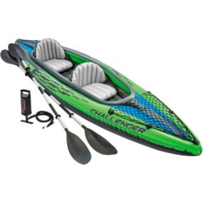 Kayak gonflable, 351 x 76 x 38 cm, 3 pièces