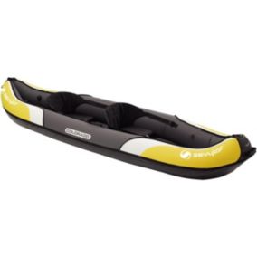 Kayak Gonflable Colorado/Colorado Kit, Canoë Canadien 2 Places, Kayak de Mer, 331 x 88 cm + pagaie