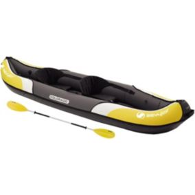 Kayak Gonflable Colorado/Colorado Kit, Canoë Canadien 2 Places, Kayak de Mer, 331 x 88 cm