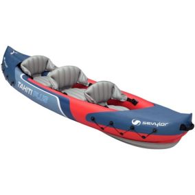 Kayak Gonflable Tahiti Plus, Canoë Canadien 2+1 Personnes, Kayak de Mer