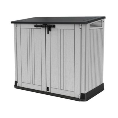 Keter Store It Out Midi coffre de rangement extérieur 880 L gris anthracite pour 2 poubelles 120 L (249442)