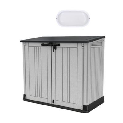 Keter Store It Out Midi coffre extérieur 880 L + éclairage extérieur LED inclus (249442-WO744)