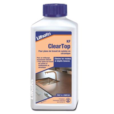 KF ClearTop - Nettoyant pour salissures tenaces et depôts calcaire - Lithofin