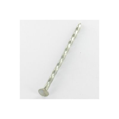 Kg de pointes Torsadées Acier zingué 5X140 - 10 pièces