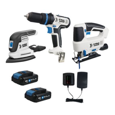 Kit 3 outils électroportatifs Mac Allister