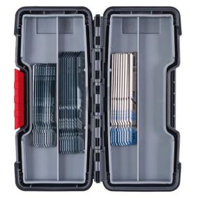 Kit 30 lames de scie sauteuse Basic pour bois et métal avec coffret - BOSCH - 2607010903