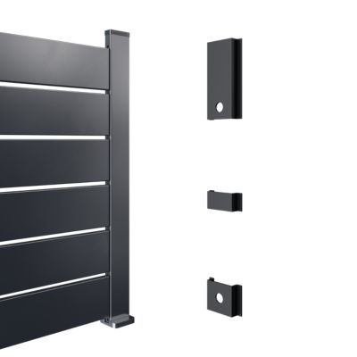 Kit 36 entretoises pour 12 lames ajourées Neva Klikstrom noir