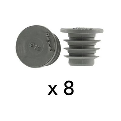 Kit 8 obturateurs Legrand Energy ø25 mm