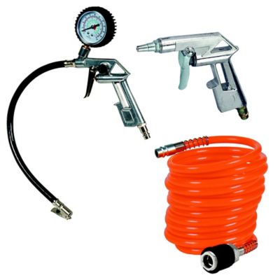 Kit à air comprimé 3 accessoires pour compresseurs Einhell