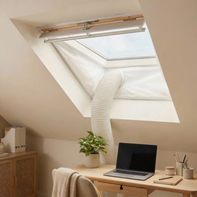 Kit accessoire climatiseur pour calfeutrage de fenêtre de toit GoodHome
