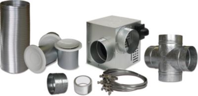 Kit air chaud 400 m3/h - 3 bouches Autogyre