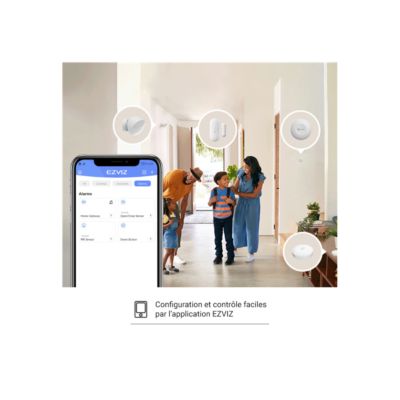 Kit Alarme Maison Home Sensor Kit - Système De Sécurité Pour La Maison 4pcs - Cs-b1-a0-a34