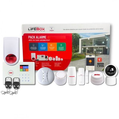 Kit Alarme maison sans fil 4G Evolution Amazone complet déjà programmé