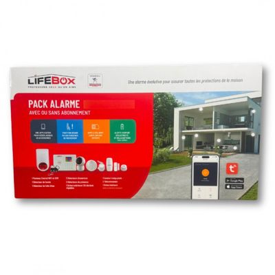 Kit Alarme maison sans fil 4G Evolution Amazone complet déjà programmé