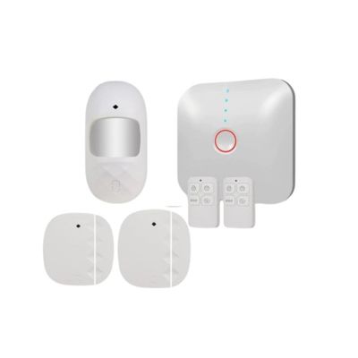 Kit alarme maison sans fil gsm et wifi géré par application-compatible Google Home et Alexa - lifebox