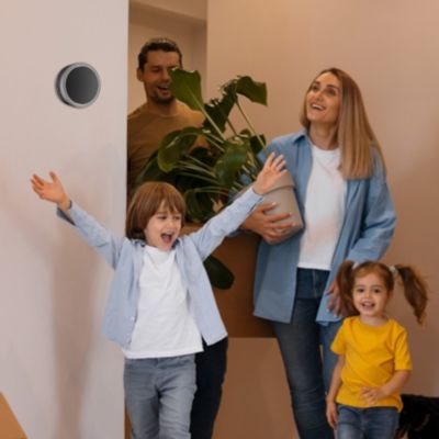 Kit Alarme Évolutif 868 Mhz connecté Wifi 2,4Ghz avec Sirène 90dB Flash LED intégré