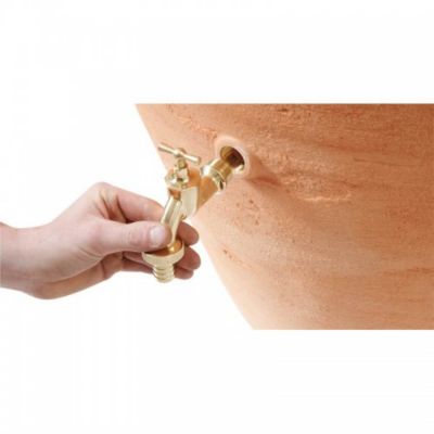 Kit Amphore Antik, Couleur Terracotta, Contenance 250 L
